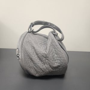 Alexander Wang Gray Studded Bottom Duffel Tote